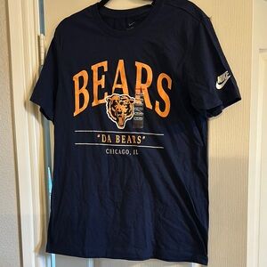 Nike BEARS Blue and Orange Short Sleeve Tee